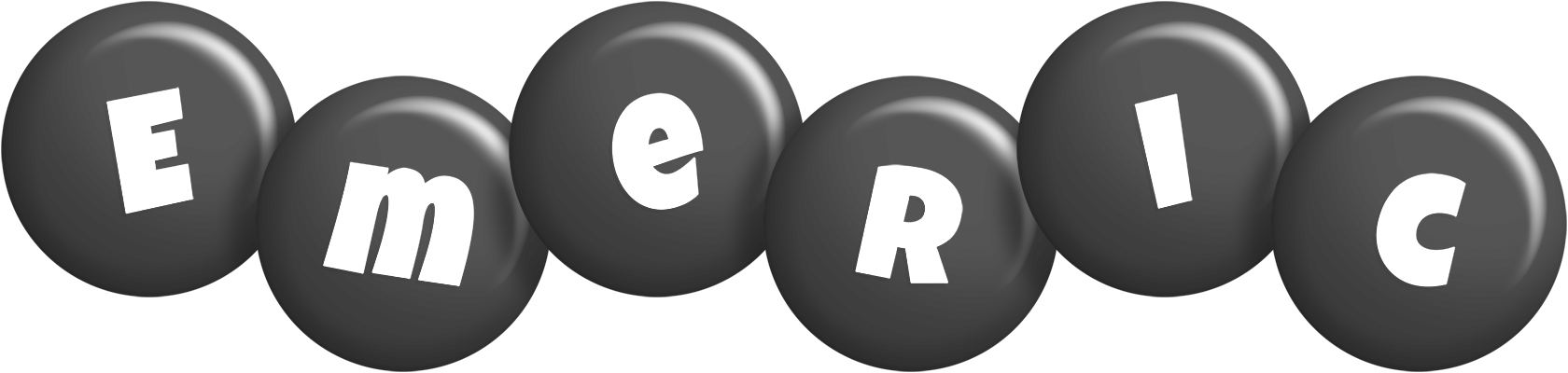 Emeric candy-black logo