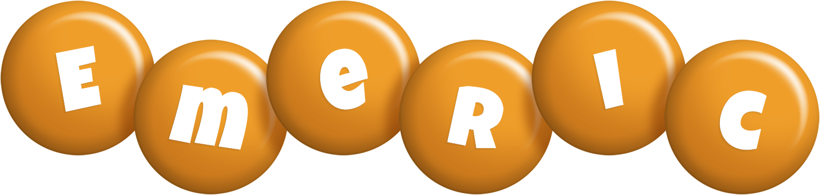 Emeric candy-orange logo