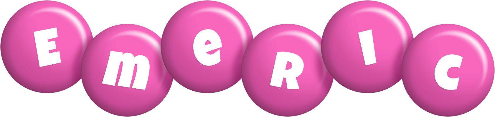Emeric candy-pink logo