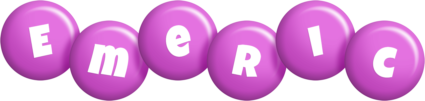 Emeric candy-purple logo