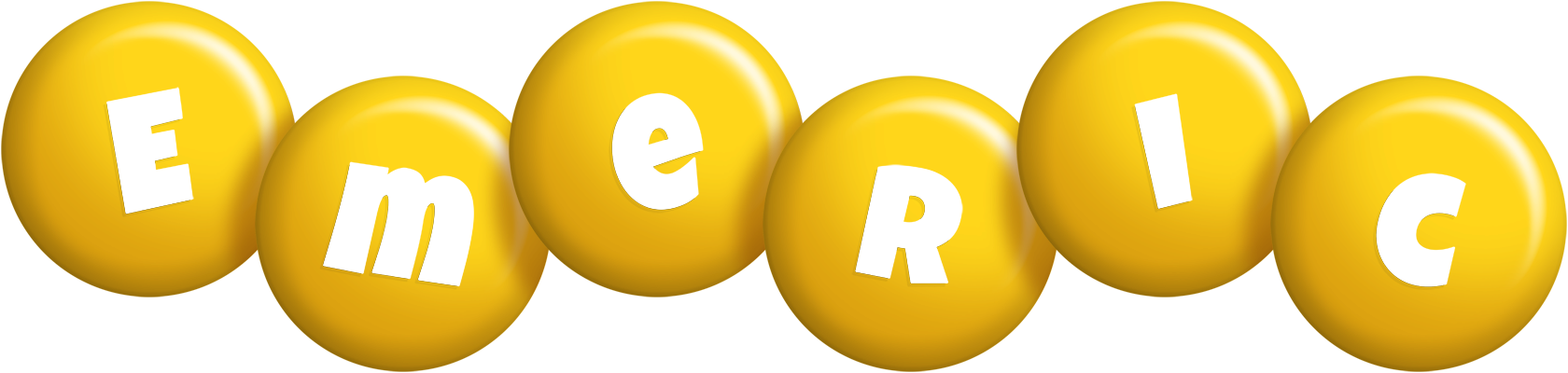 Emeric candy-yellow logo