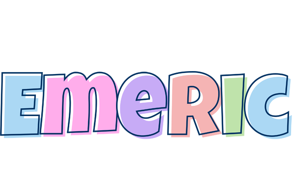 Emeric pastel logo