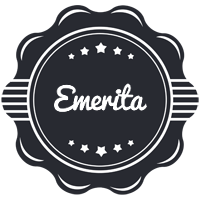 Emerita badge logo