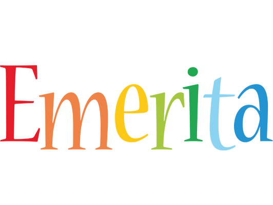 Emerita birthday logo