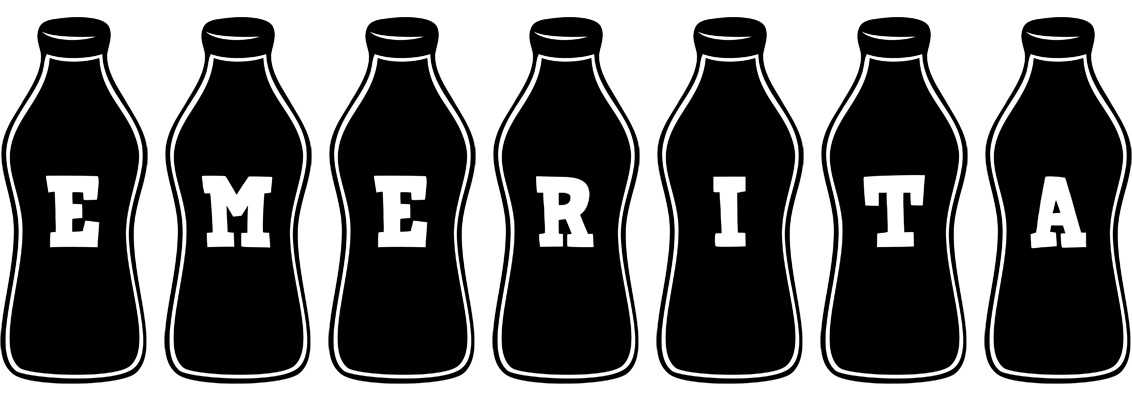 Emerita bottle logo