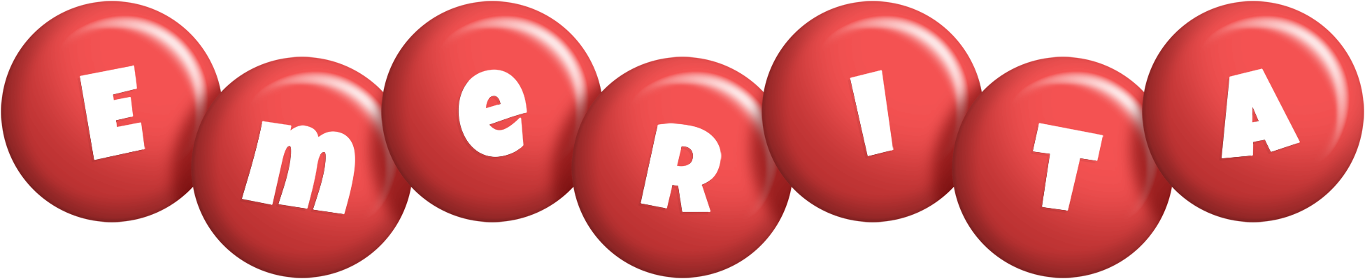 Emerita candy-red logo
