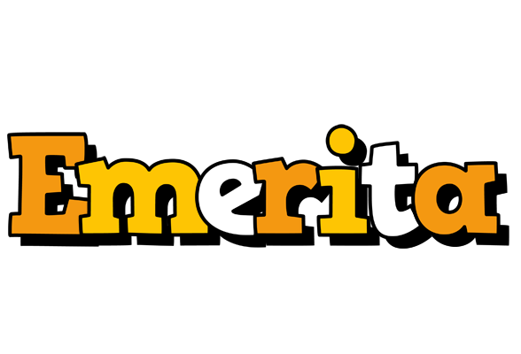 Emerita cartoon logo