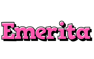 Emerita girlish logo