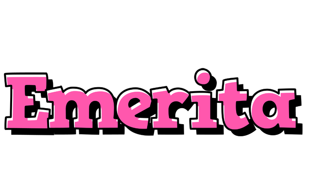 Emerita girlish logo