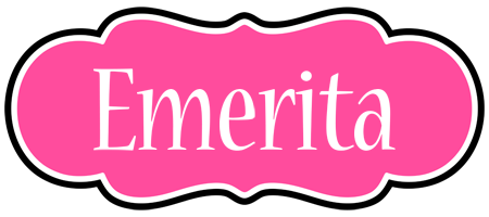 Emerita invitation logo