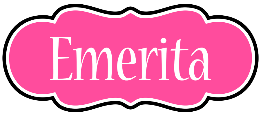 Emerita invitation logo