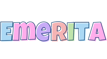 Emerita pastel logo