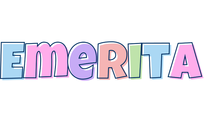Emerita pastel logo