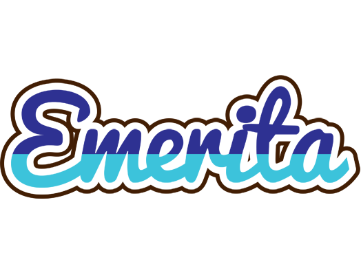 Emerita raining logo