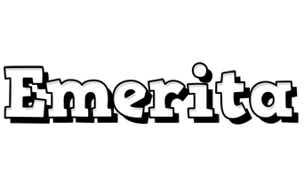 Emerita snowing logo