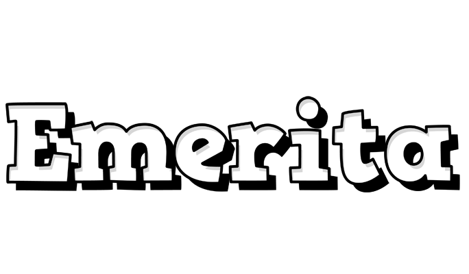 Emerita snowing logo