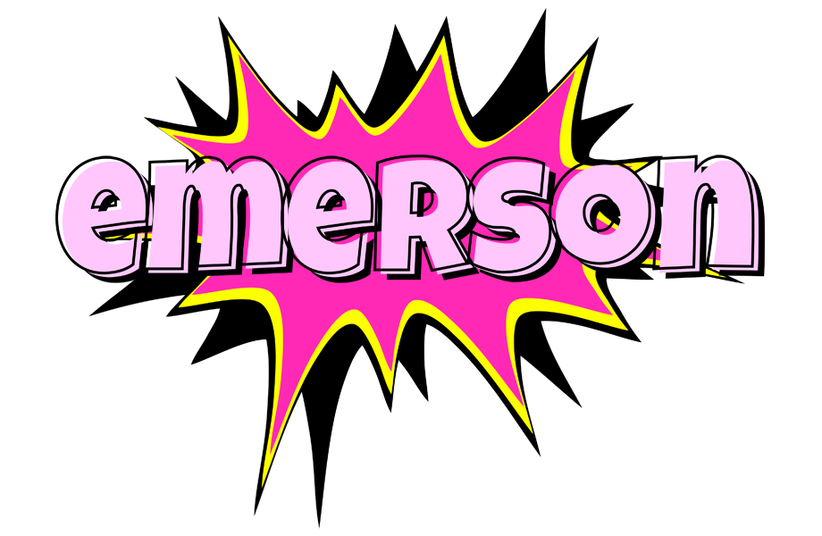 Emerson badabing logo
