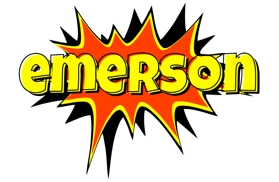 Emerson bazinga logo