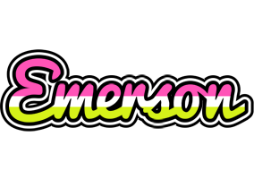 Emerson candies logo