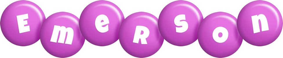 Emerson candy-purple logo