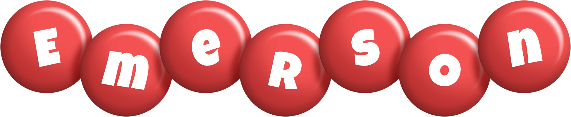 Emerson candy-red logo