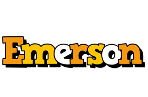 Emerson cartoon logo