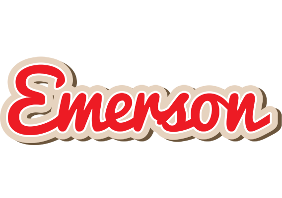 Emerson chocolate logo