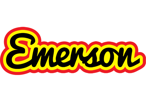 Emerson flaming logo