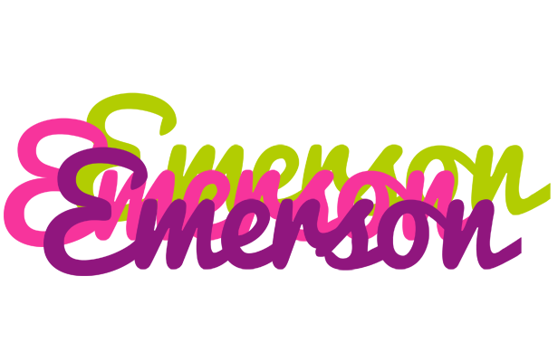 Emerson flowers logo