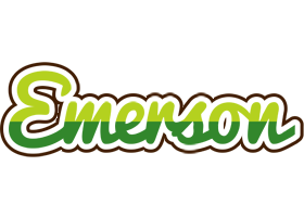 Emerson golfing logo