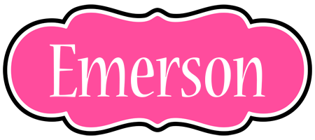 Emerson invitation logo