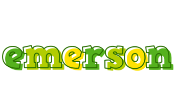 Emerson juice logo