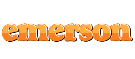 Emerson orange logo