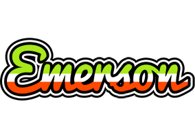 Emerson superfun logo