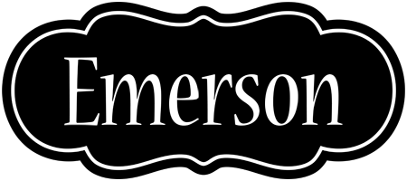 Emerson welcome logo