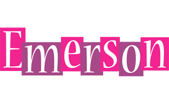 Emerson whine logo