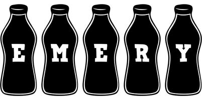 Emery bottle logo