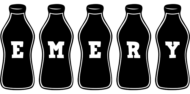 Emery bottle logo