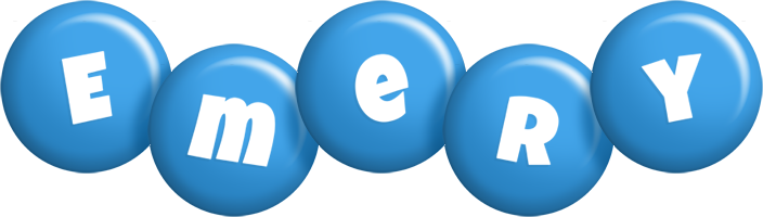 Emery candy-blue logo