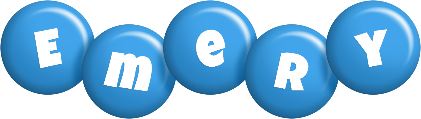 Emery candy-blue logo