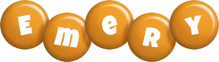 Emery candy-orange logo