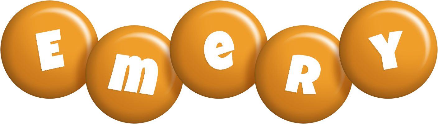 Emery candy-orange logo