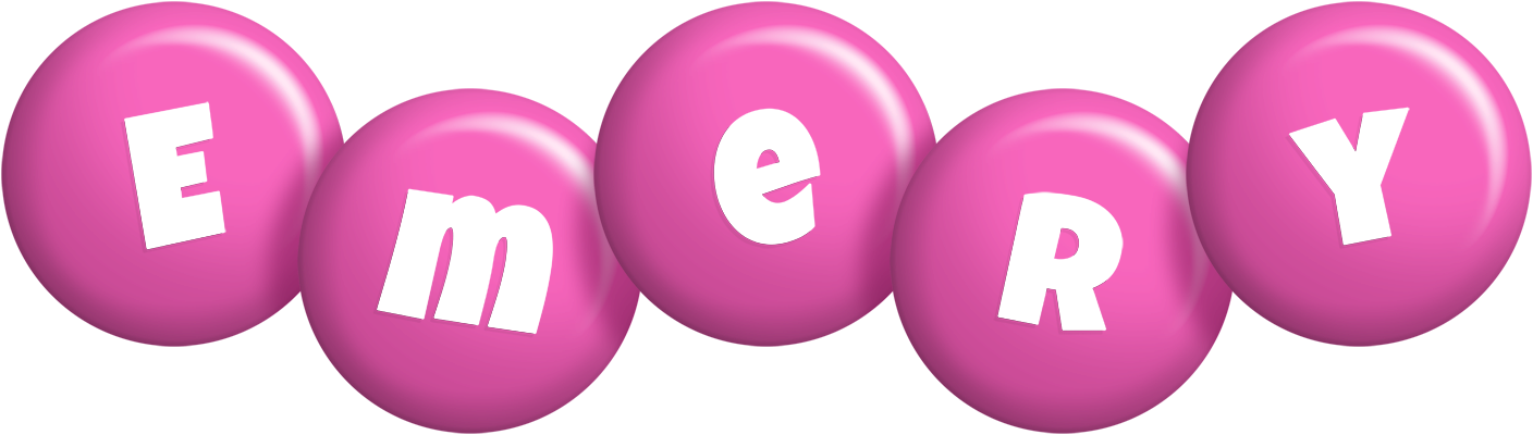 Emery candy-pink logo