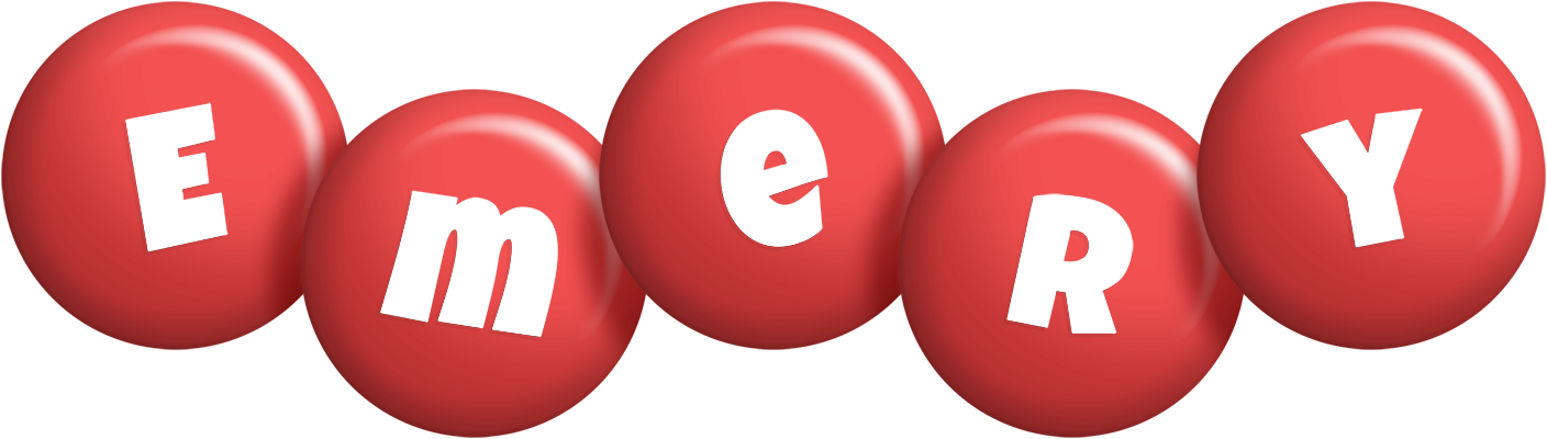 Emery candy-red logo