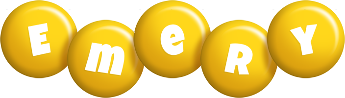 Emery candy-yellow logo