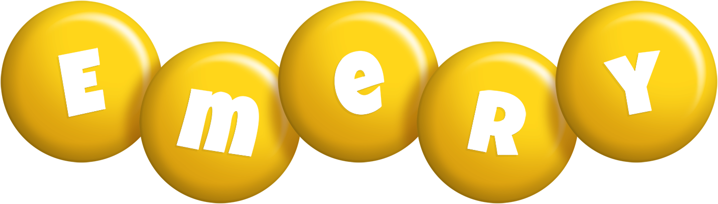 Emery candy-yellow logo