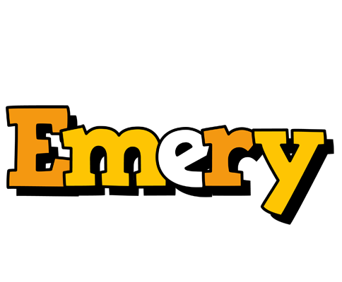 Emery cartoon logo
