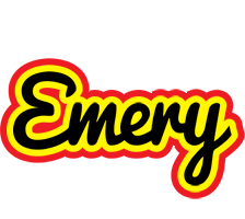 Emery flaming logo