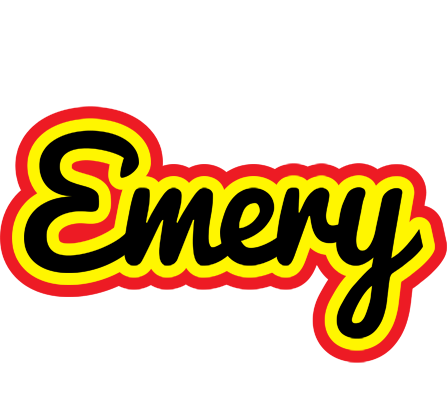 Emery flaming logo