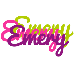 Emery flowers logo